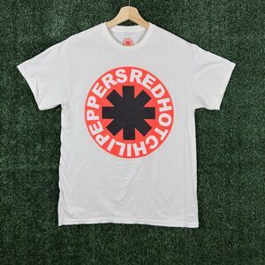 Red Hot Chili Peppers Unlimited Love World Tour T Shirt Men M White Graphic Band